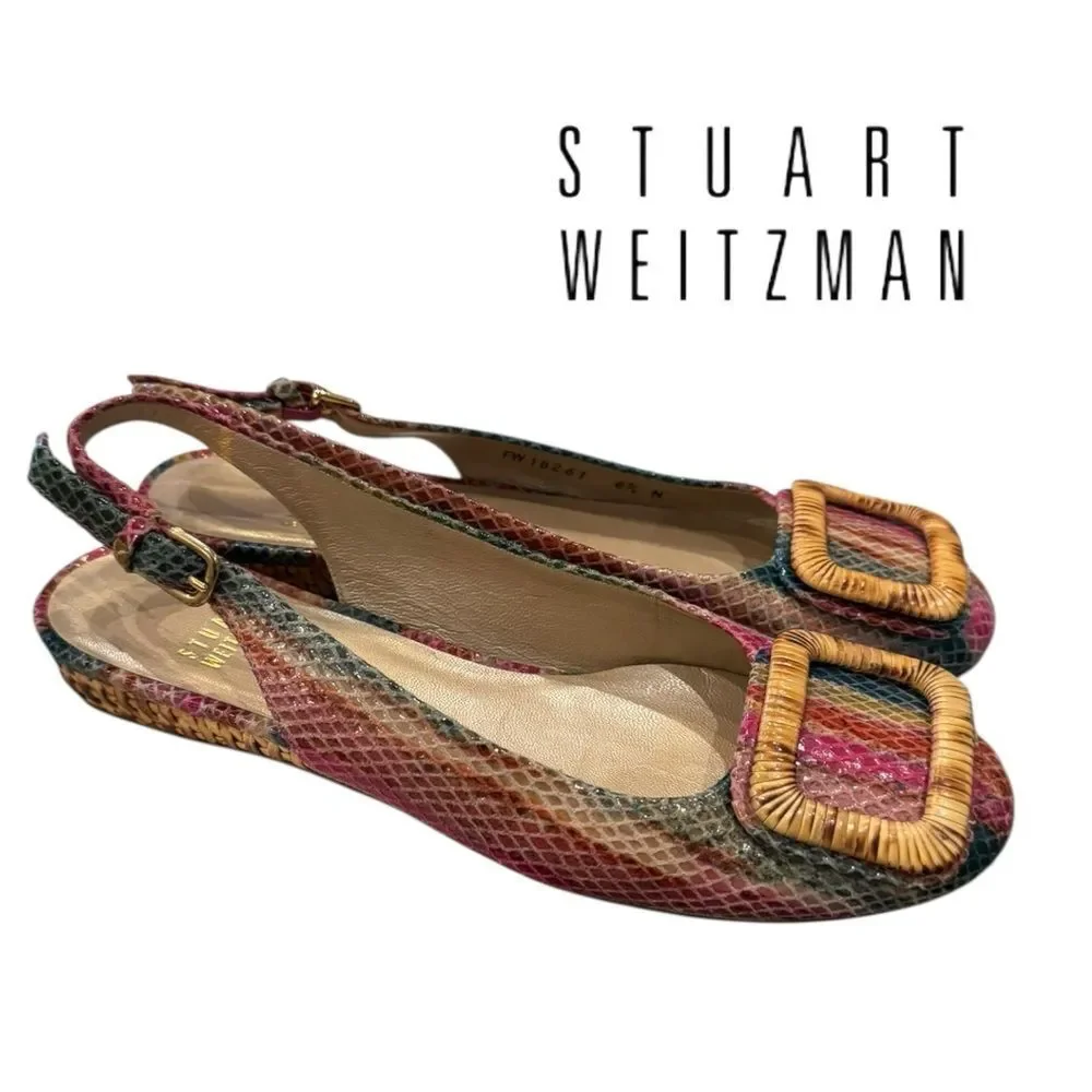 Stuart Weitzman fabulous vibrant